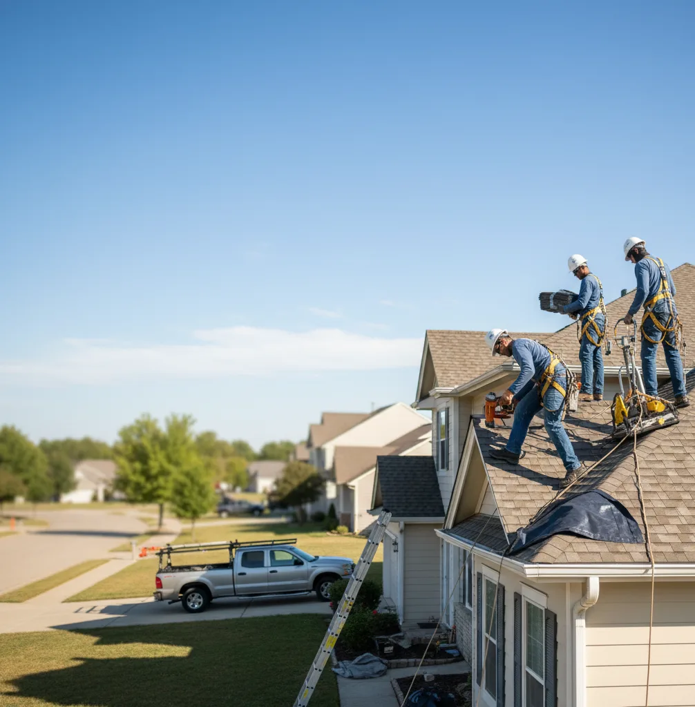Flat Roof Repair in Cat Spring, TX